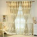 Curtains w/3D Embroidered Detailing