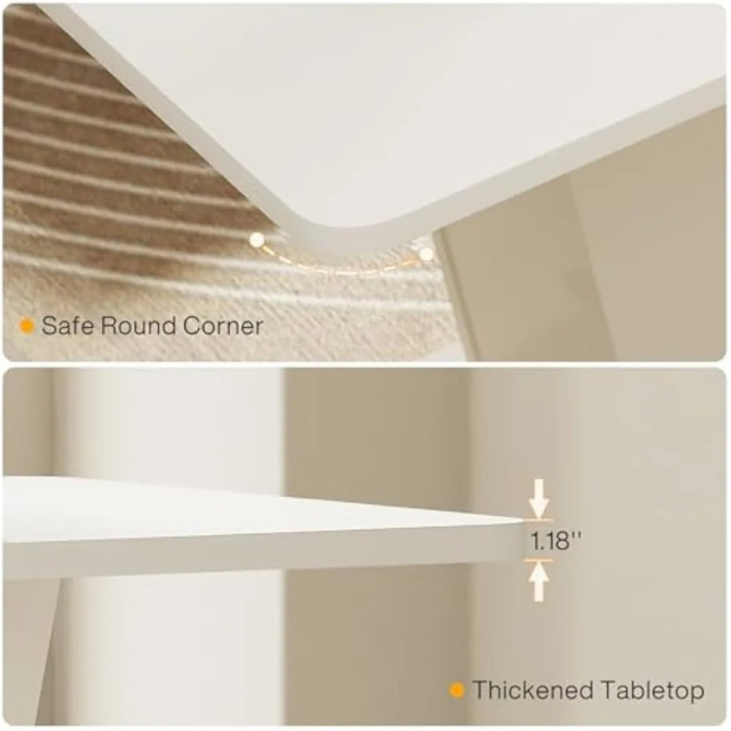 Dining Table  w/U-Shaped Base