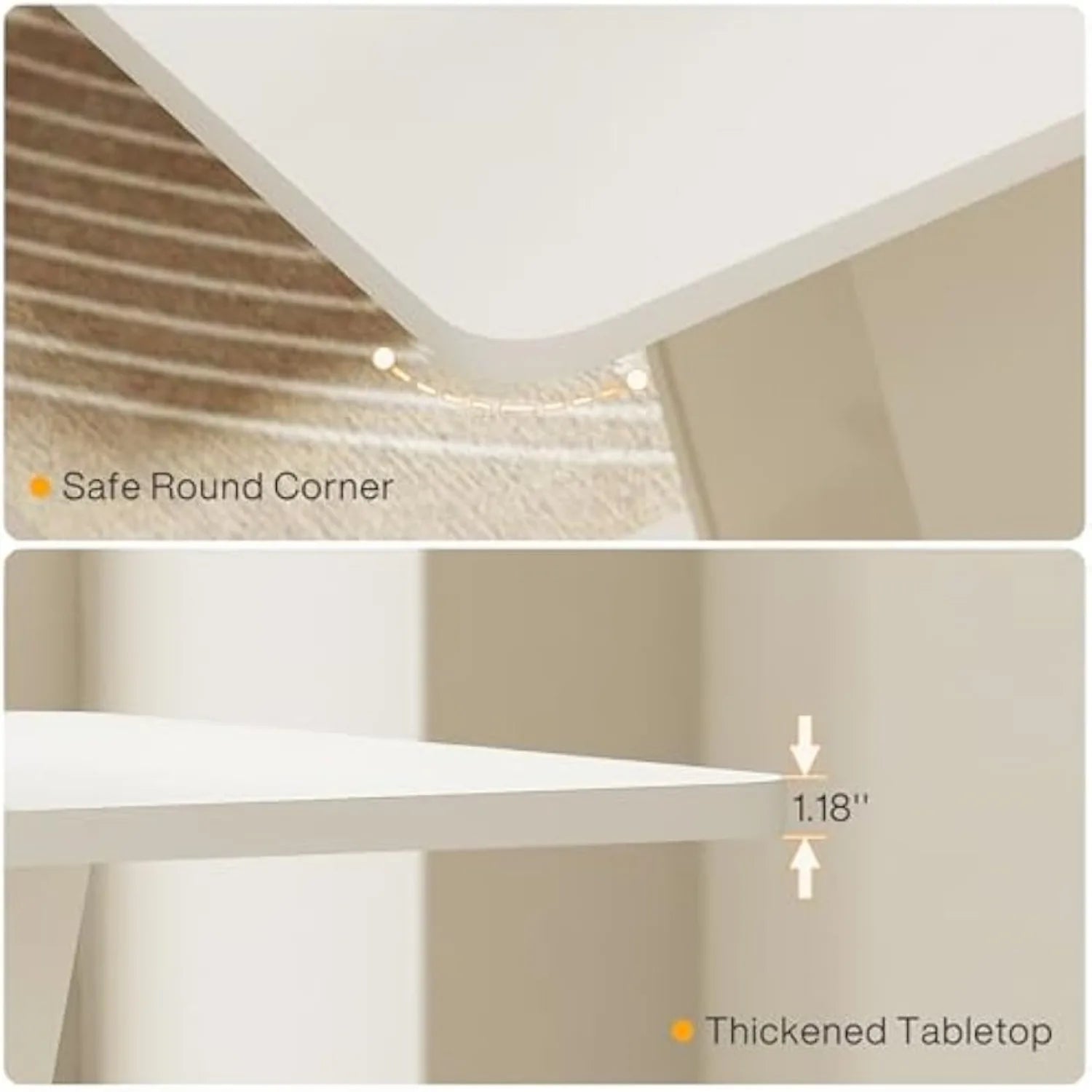 Dining Table  w/U-Shaped Base