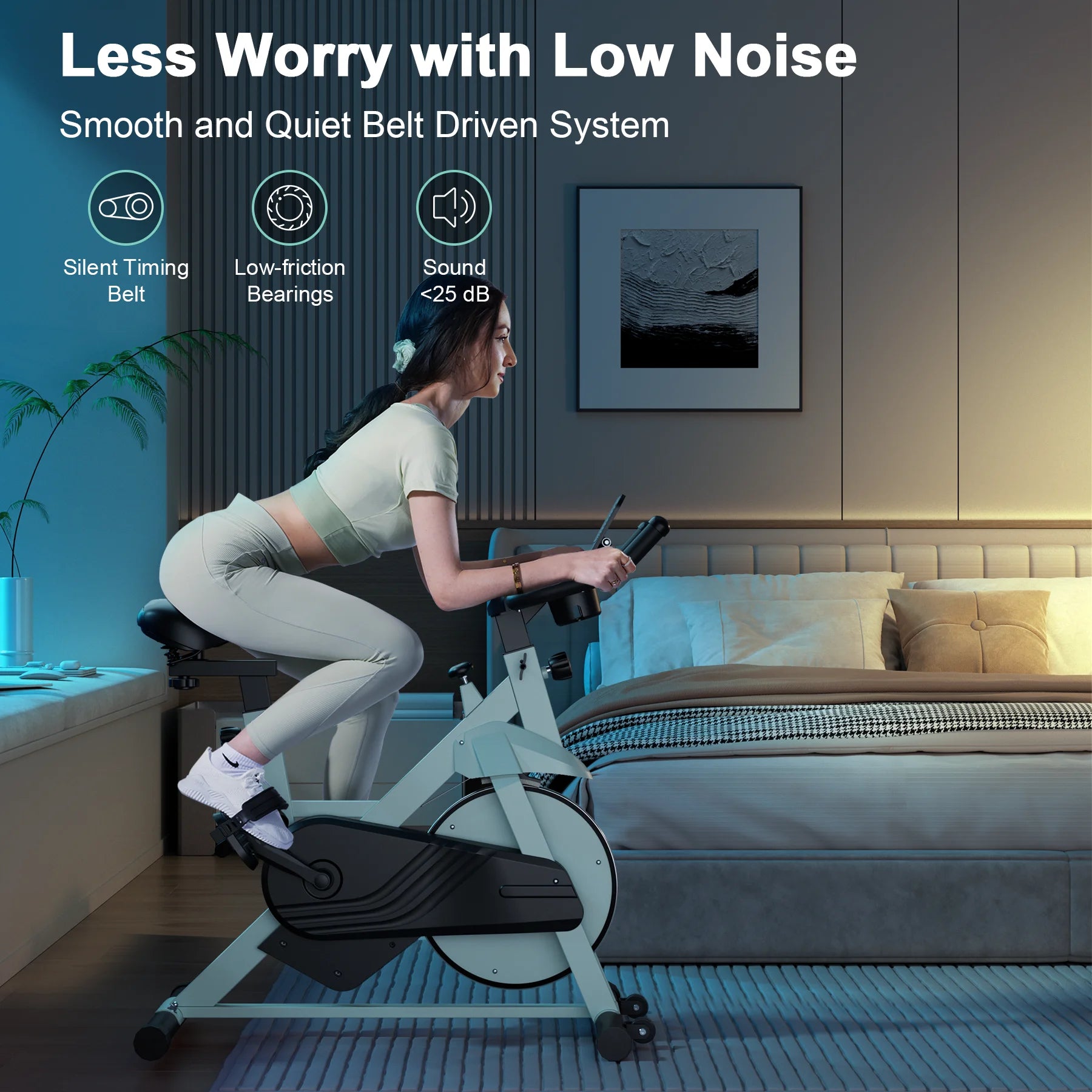 Low Noise Workout Cycling Bike