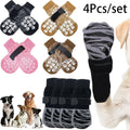Anti Slip Dog Socks w/Straps