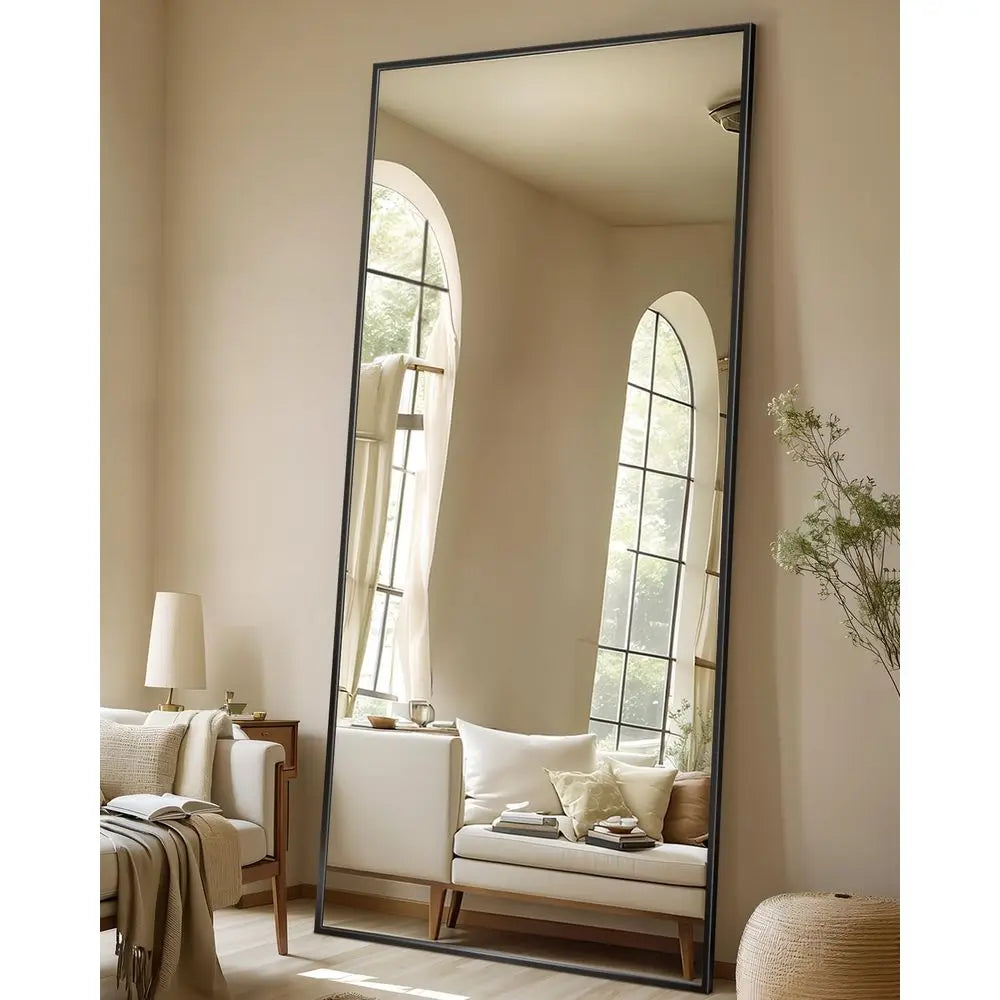 71"x28" Floor Mirror with Stand