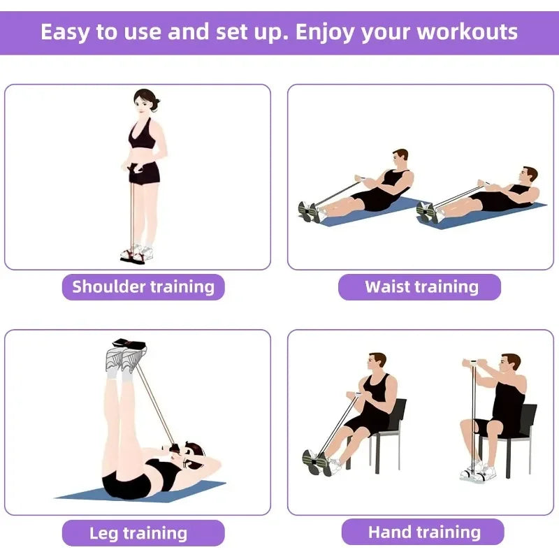 Resistance Bands w/handles