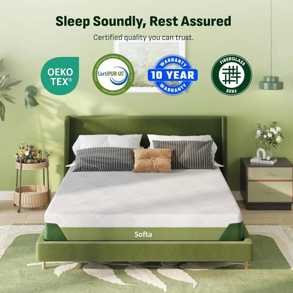 Electric Bed Gel Memory Foam