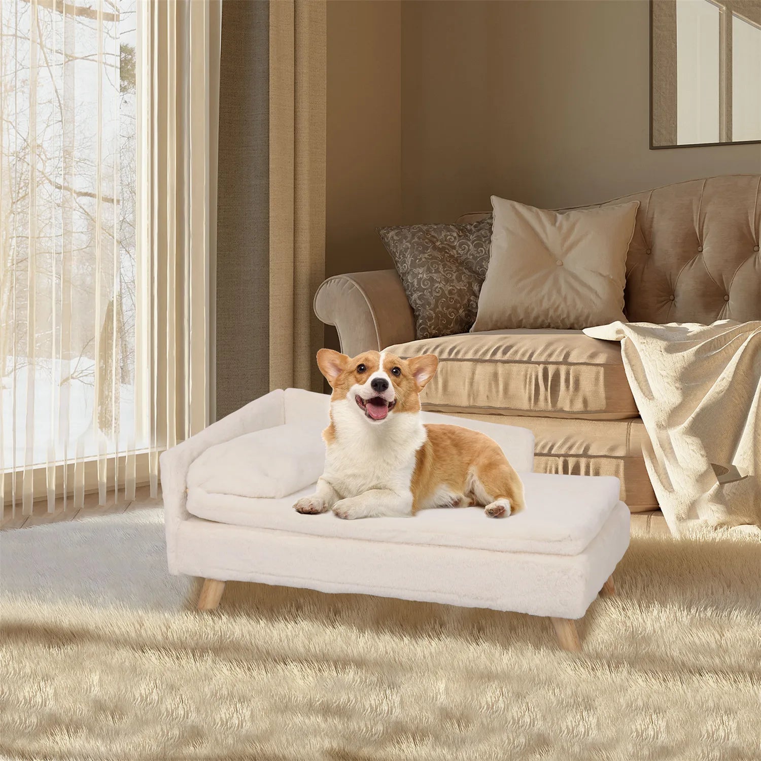 Waterproof, Pet Sofa Bed