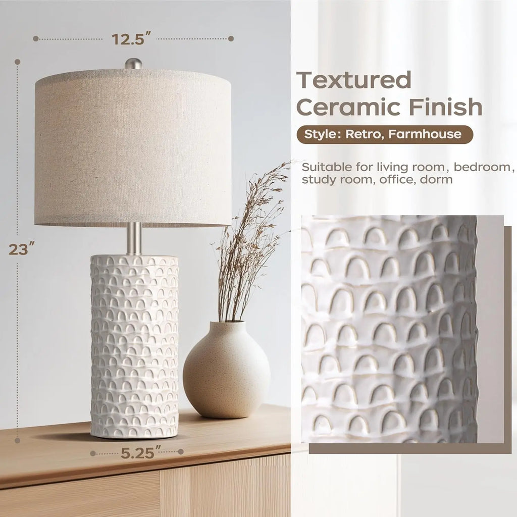 Ceramic Table Lamp Set of 2