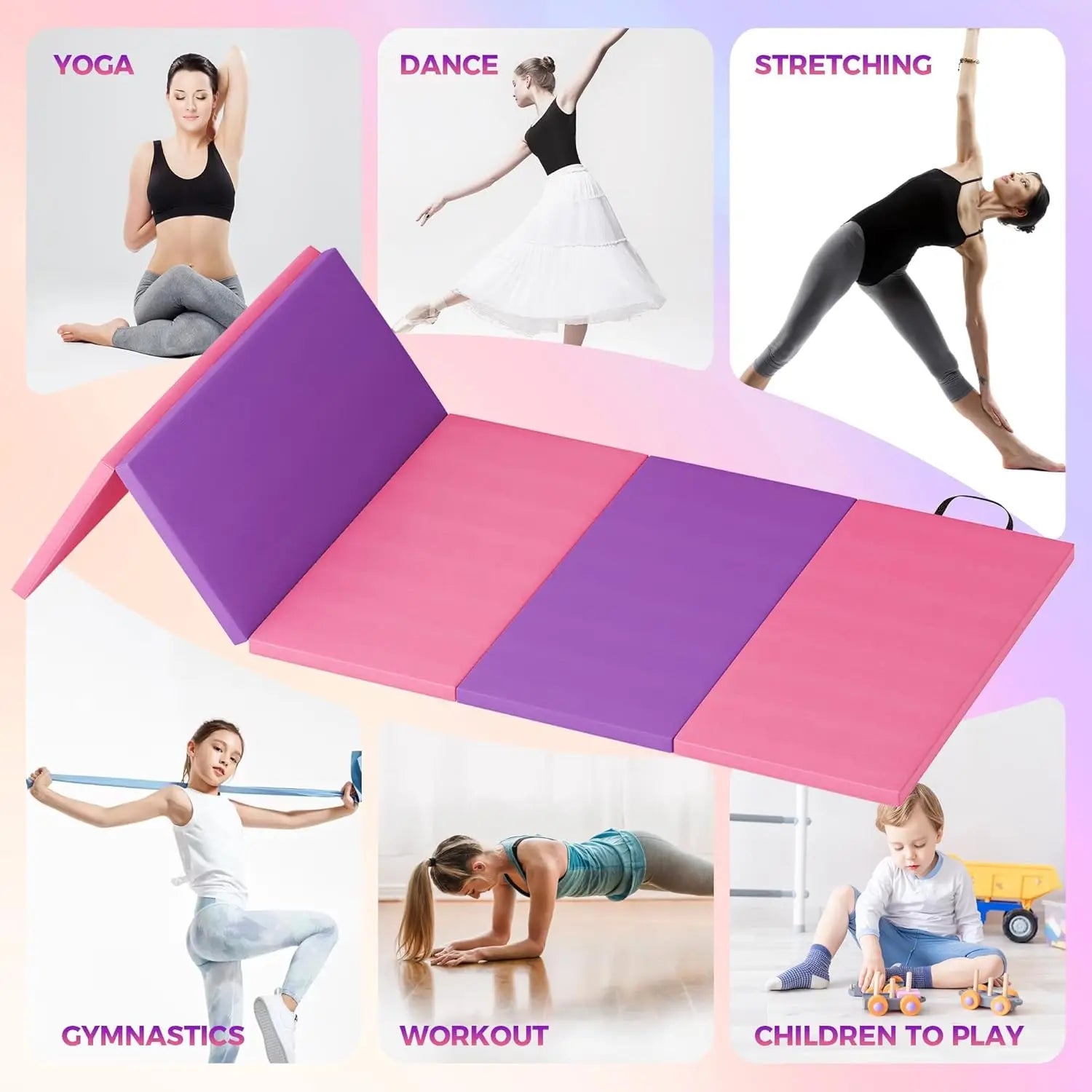 Gym Mat Thicke Extra Firm High Density