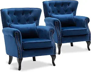 Set of 2  Comfy Corner Sofa Chair