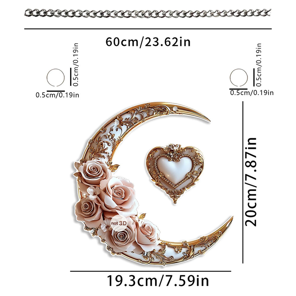 Elegant Starry Night Suncatcher