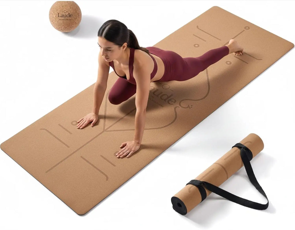 Yoga Mat Set with Non-Slip Grip