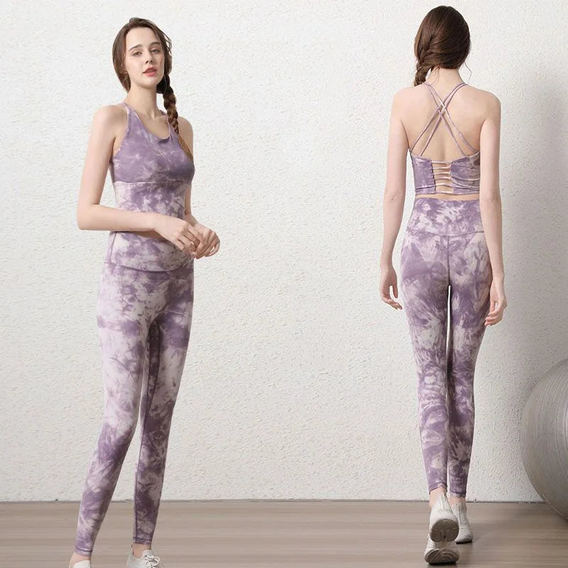 Women's High-Waist  Yoga Sets