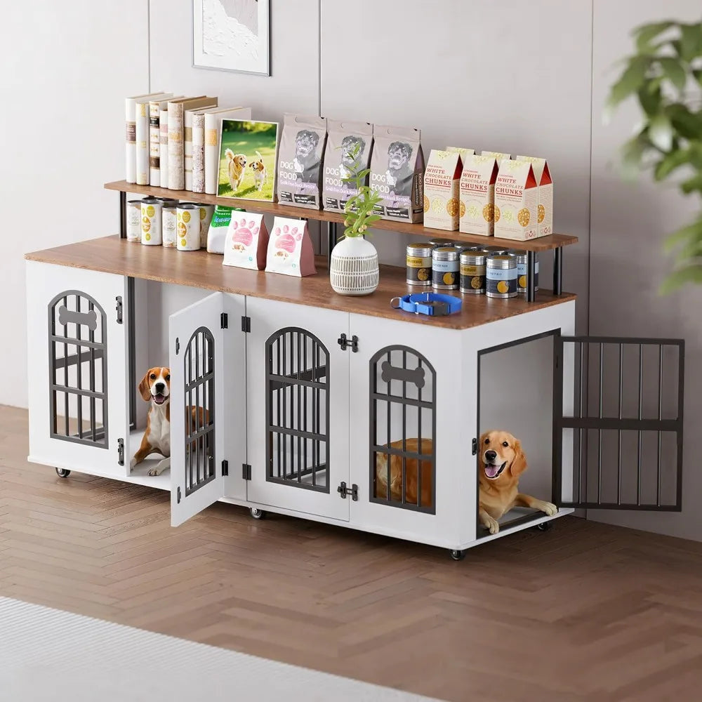 Indoor Wooden Dog Kennel