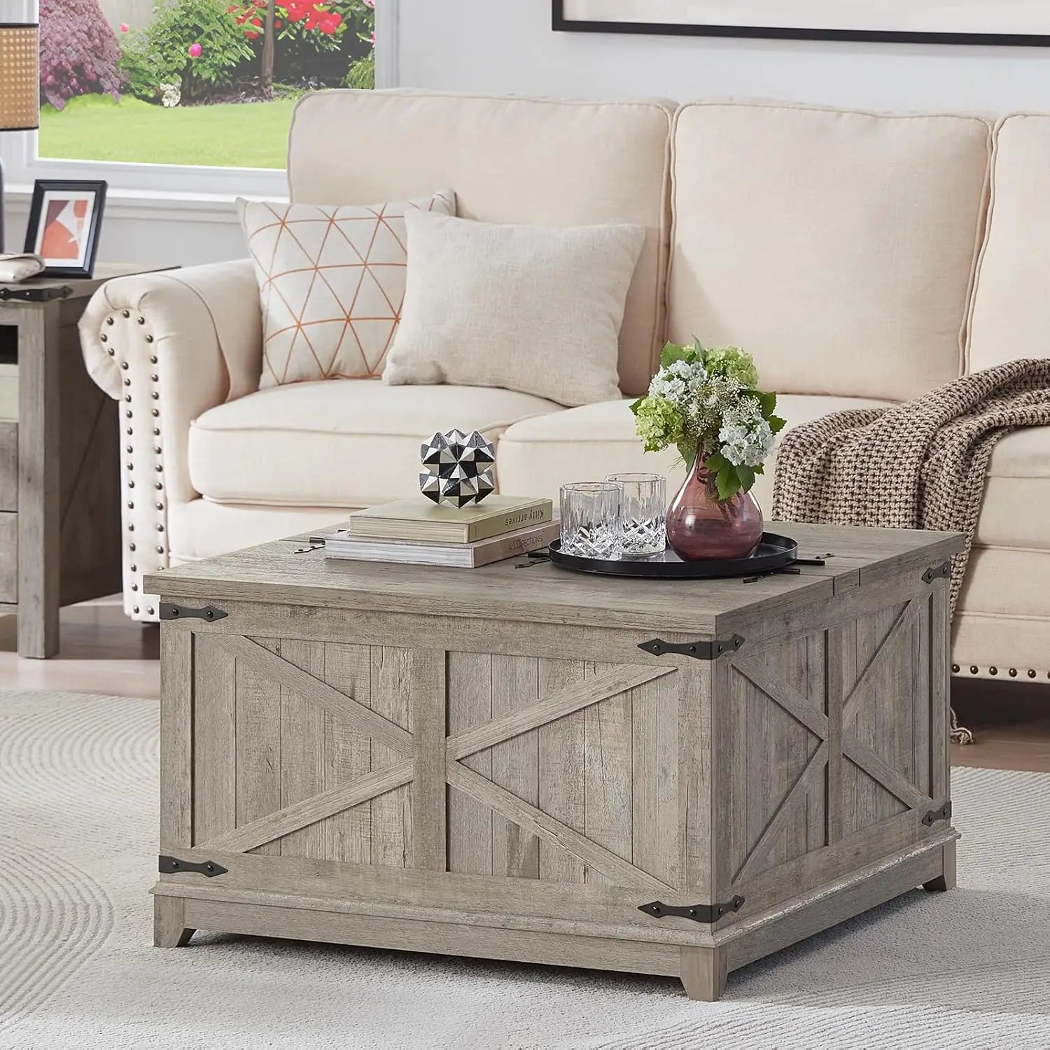 Coffee Table with Hidden Storage