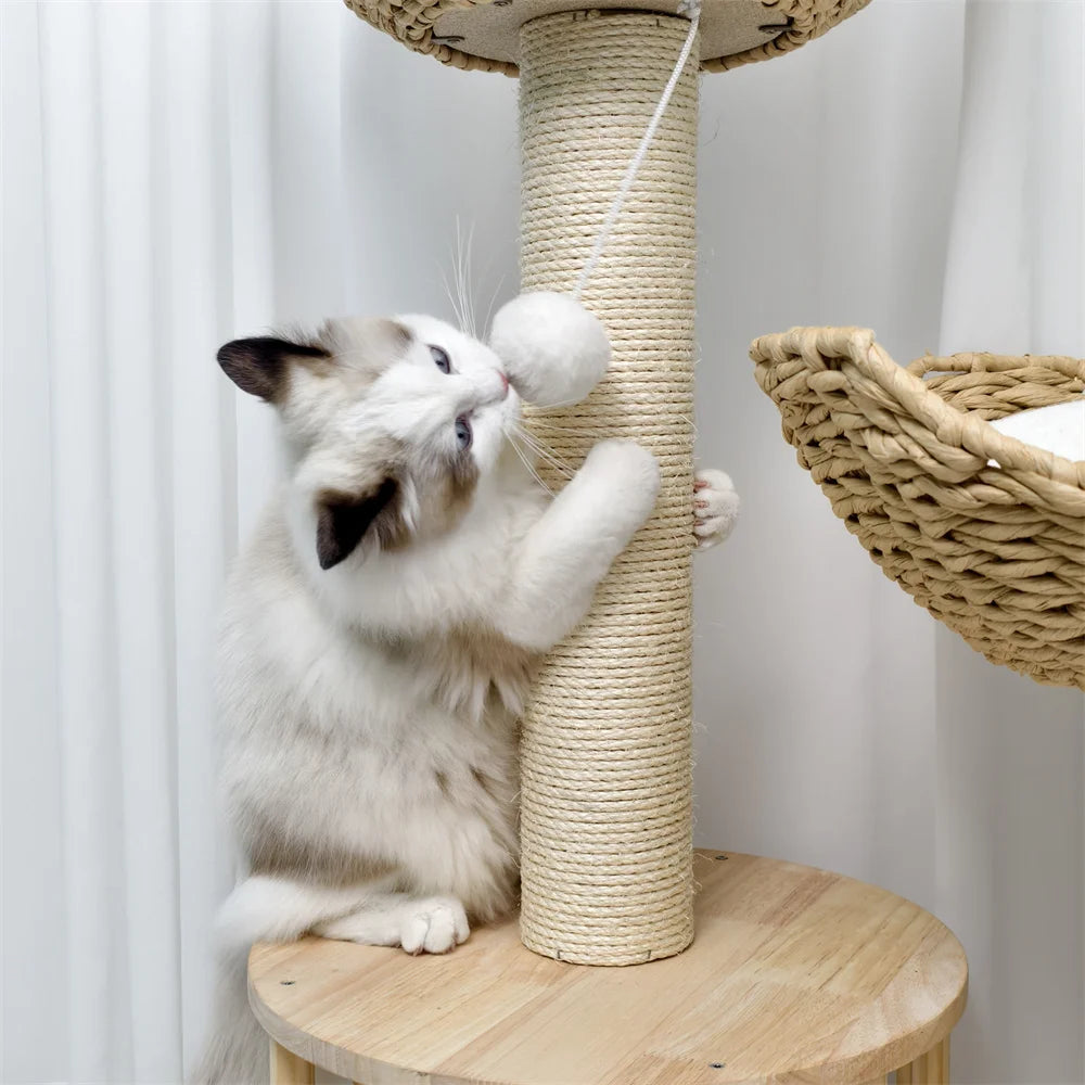 3-Tier Cat Tree Padded Perches