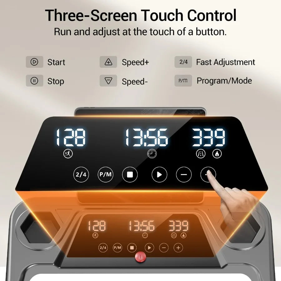 12 Incline Treadmill with Handle