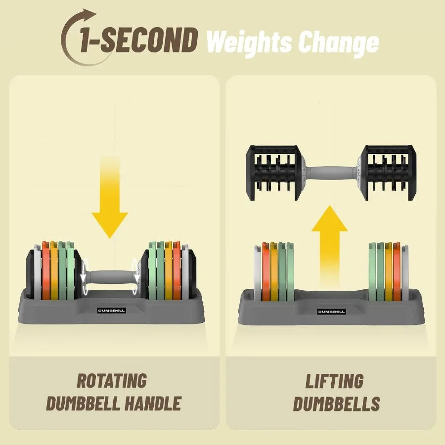 Adjustable Dumbbell Set
