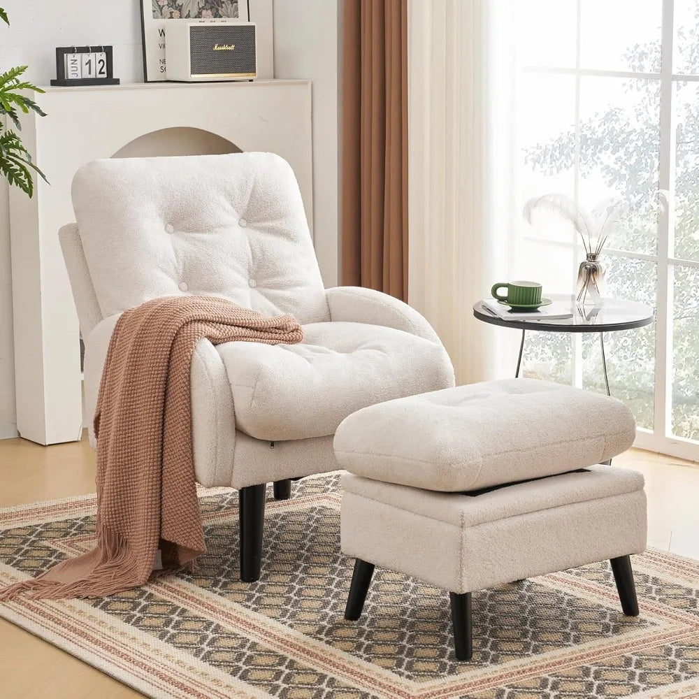 Armchair w/Adjustable Backrest