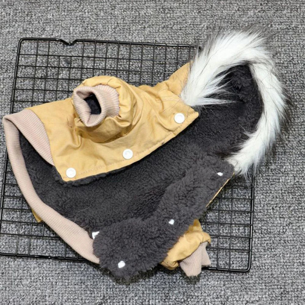 Pet Dog Jacket With Harness