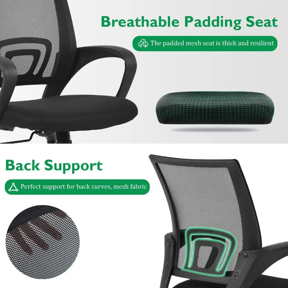 Home Office Desk and Chair Set