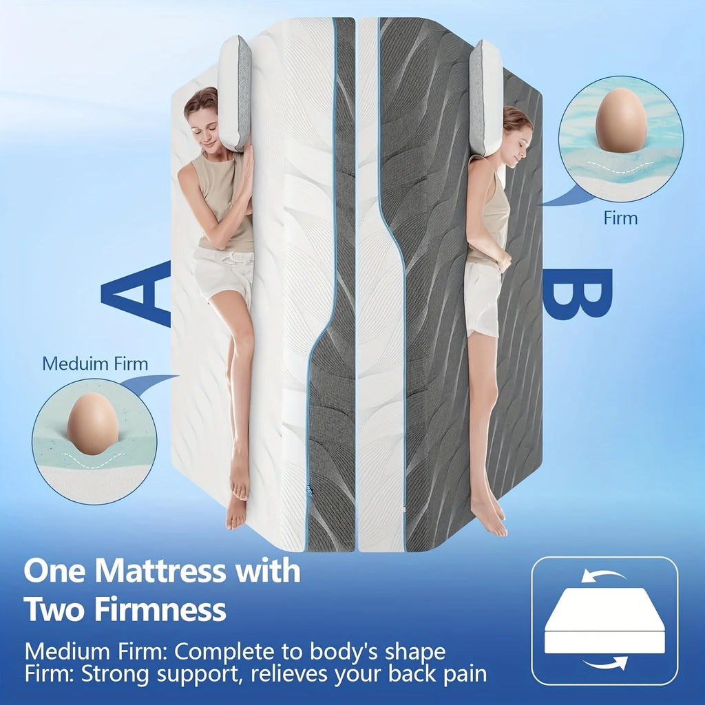 2 Sides Mattress for Back Pain ease
