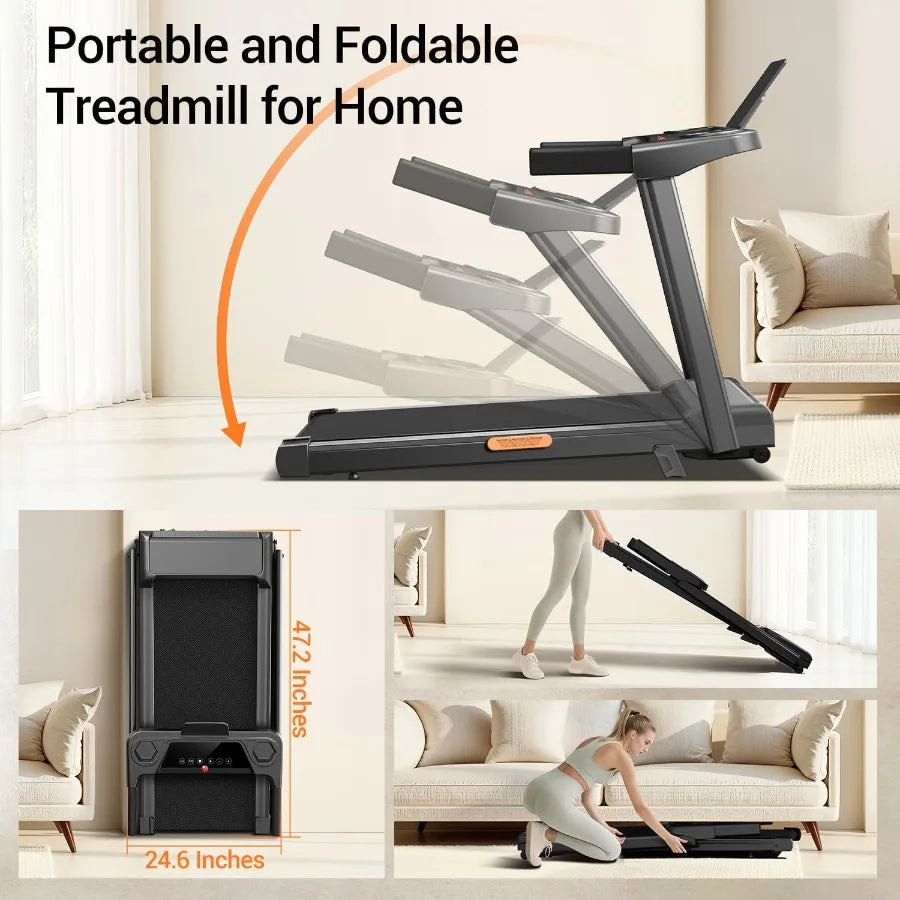 12 Incline Treadmill with Handle