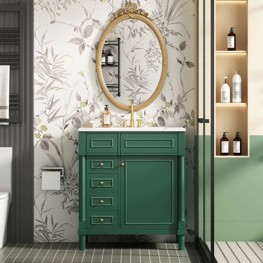 30" Bathroom Vanity with Sink