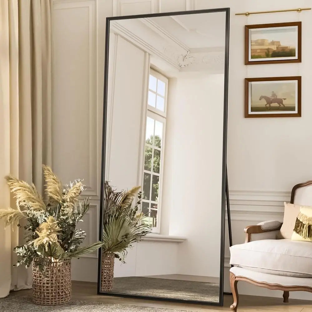 71"x28" Floor Mirror with Stand