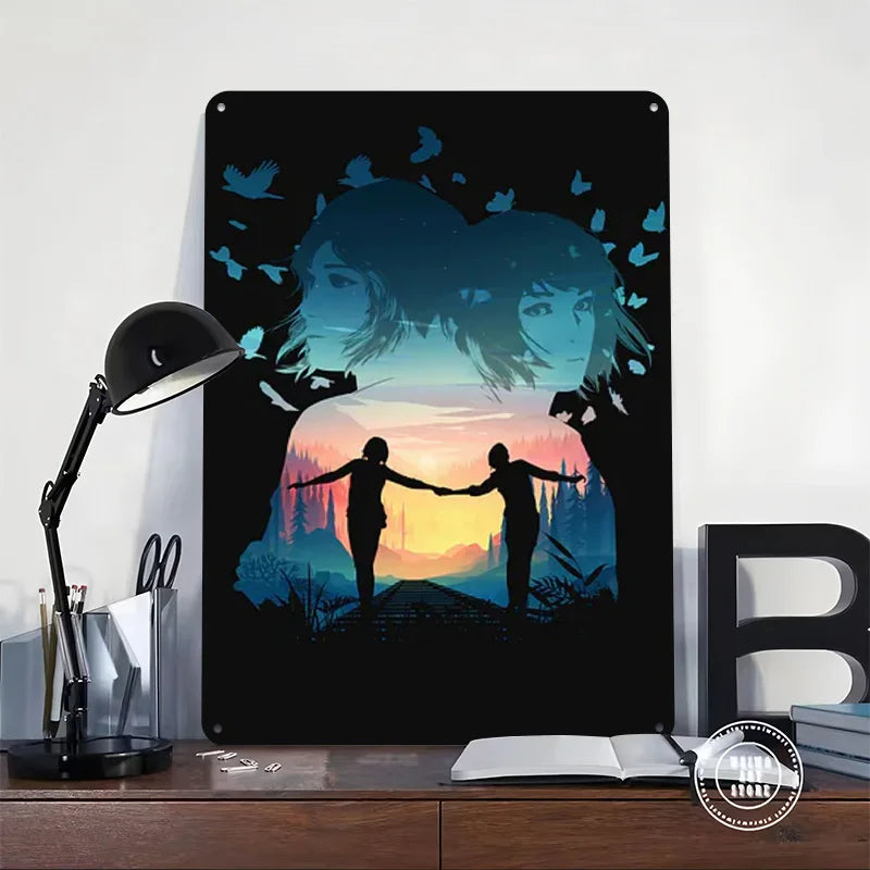 Life Is Strange Metal Poster