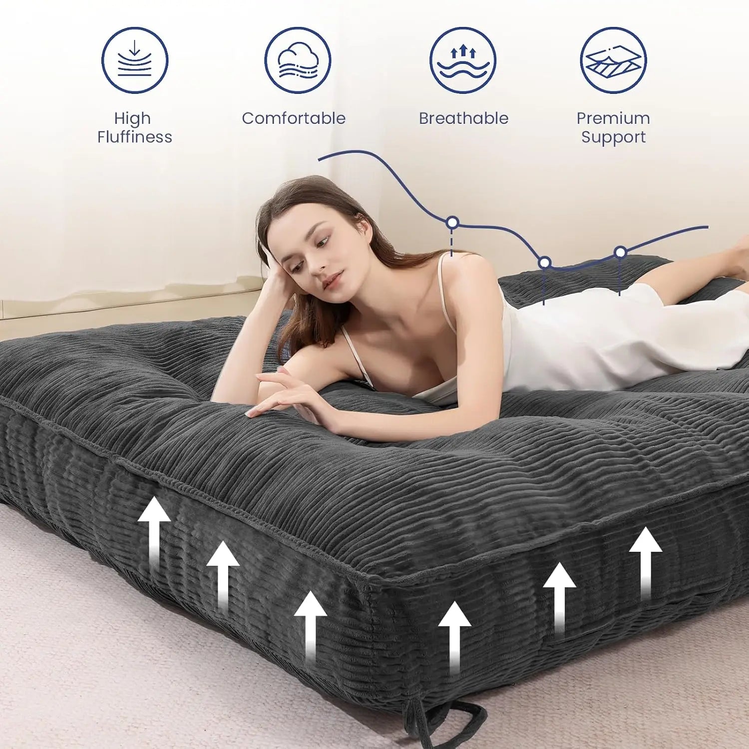 8" Thick Futon Mattress