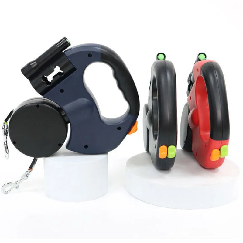 2 Head Auto retractable Dog leash