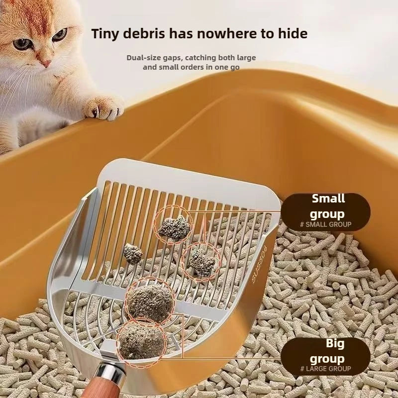 Stainless Steel Cat Litter Scoop