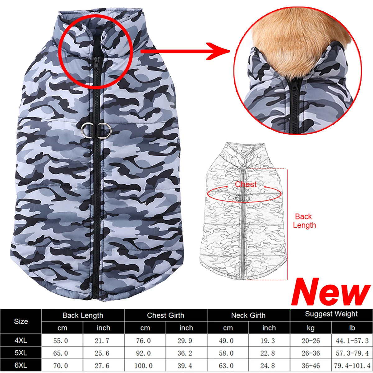Dog/Cat Waterproof/Warm Coat
