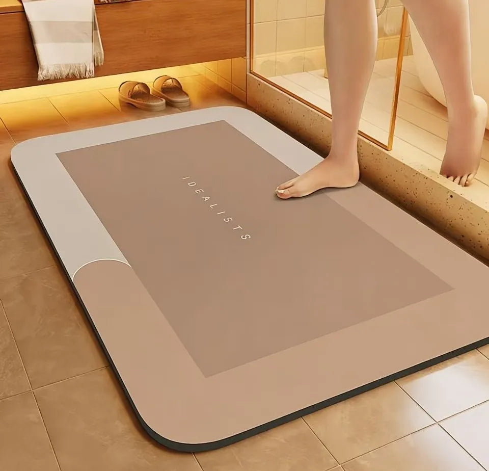 Bathroom Diatomaceous Earth Mat
