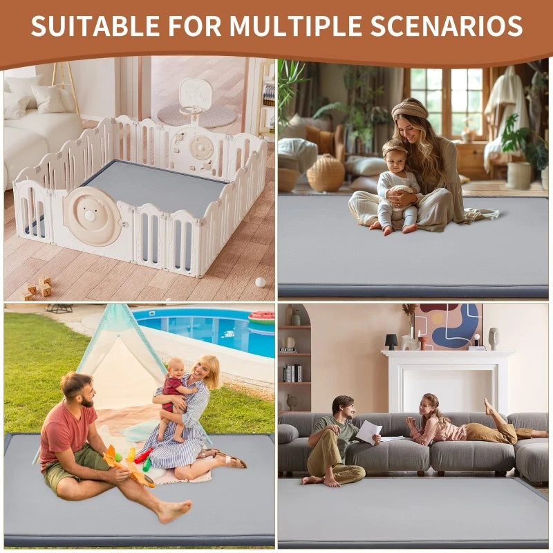 Padded Foam Rug for Kids Play