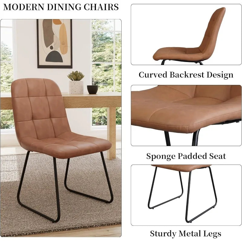 Kitchen Dark Walnut Table for 4