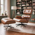 Chaise Lounge Chair with Ottoman